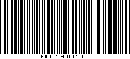 Código de barras (EAN, GTIN, SKU, ISBN): '5000301_5001491_0_U'