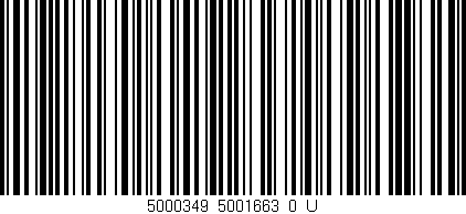 Código de barras (EAN, GTIN, SKU, ISBN): '5000349_5001663_0_U'