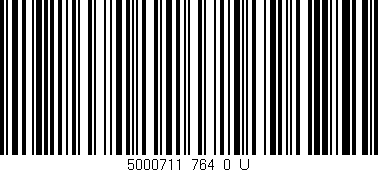 Código de barras (EAN, GTIN, SKU, ISBN): '5000711_764_0_U'