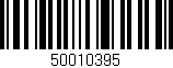 Código de barras (EAN, GTIN, SKU, ISBN): '50010395'