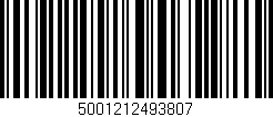 Código de barras (EAN, GTIN, SKU, ISBN): '5001212493807'
