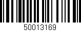 Código de barras (EAN, GTIN, SKU, ISBN): '50013169'