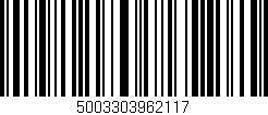 Código de barras (EAN, GTIN, SKU, ISBN): '5003303962117'