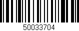 Código de barras (EAN, GTIN, SKU, ISBN): '50033704'