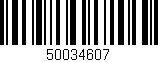 Código de barras (EAN, GTIN, SKU, ISBN): '50034607'