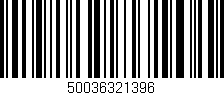 Código de barras (EAN, GTIN, SKU, ISBN): '50036321396'