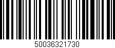 Código de barras (EAN, GTIN, SKU, ISBN): '50036321730'