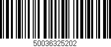 Código de barras (EAN, GTIN, SKU, ISBN): '50036325202'