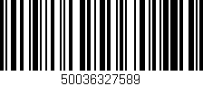 Código de barras (EAN, GTIN, SKU, ISBN): '50036327589'