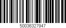 Código de barras (EAN, GTIN, SKU, ISBN): '50036327947'