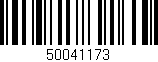 Código de barras (EAN, GTIN, SKU, ISBN): '50041173'