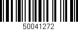 Código de barras (EAN, GTIN, SKU, ISBN): '50041272'