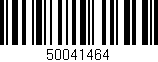 Código de barras (EAN, GTIN, SKU, ISBN): '50041464'