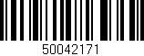 Código de barras (EAN, GTIN, SKU, ISBN): '50042171'