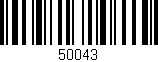 Código de barras (EAN, GTIN, SKU, ISBN): '50043'