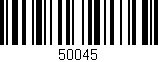 Código de barras (EAN, GTIN, SKU, ISBN): '50045'