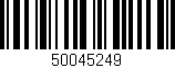 Código de barras (EAN, GTIN, SKU, ISBN): '50045249'