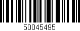 Código de barras (EAN, GTIN, SKU, ISBN): '50045495'