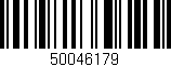 Código de barras (EAN, GTIN, SKU, ISBN): '50046179'