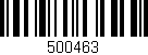 Código de barras (EAN, GTIN, SKU, ISBN): '500463'