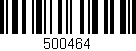 Código de barras (EAN, GTIN, SKU, ISBN): '500464'
