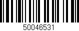 Código de barras (EAN, GTIN, SKU, ISBN): '50046531'