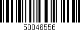 Código de barras (EAN, GTIN, SKU, ISBN): '50046556'