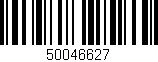Código de barras (EAN, GTIN, SKU, ISBN): '50046627'