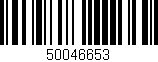 Código de barras (EAN, GTIN, SKU, ISBN): '50046653'
