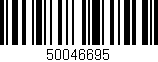 Código de barras (EAN, GTIN, SKU, ISBN): '50046695'