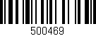 Código de barras (EAN, GTIN, SKU, ISBN): '500469'