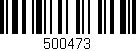 Código de barras (EAN, GTIN, SKU, ISBN): '500473'