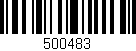Código de barras (EAN, GTIN, SKU, ISBN): '500483'