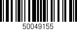 Código de barras (EAN, GTIN, SKU, ISBN): '50049155'
