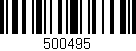 Código de barras (EAN, GTIN, SKU, ISBN): '500495'