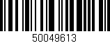Código de barras (EAN, GTIN, SKU, ISBN): '50049613'