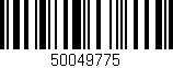 Código de barras (EAN, GTIN, SKU, ISBN): '50049775'