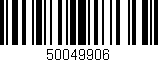 Código de barras (EAN, GTIN, SKU, ISBN): '50049906'