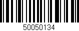 Código de barras (EAN, GTIN, SKU, ISBN): '50050134'