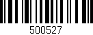 Código de barras (EAN, GTIN, SKU, ISBN): '500527'