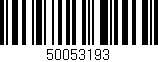 Código de barras (EAN, GTIN, SKU, ISBN): '50053193'