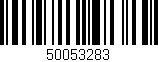 Código de barras (EAN, GTIN, SKU, ISBN): '50053283'