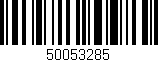 Código de barras (EAN, GTIN, SKU, ISBN): '50053285'