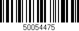 Código de barras (EAN, GTIN, SKU, ISBN): '50054475'
