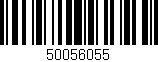Código de barras (EAN, GTIN, SKU, ISBN): '50056055'