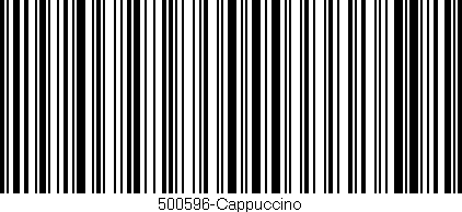 Código de barras (EAN, GTIN, SKU, ISBN): '500596-Cappuccino'