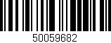 Código de barras (EAN, GTIN, SKU, ISBN): '50059682'