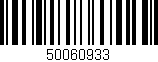 Código de barras (EAN, GTIN, SKU, ISBN): '50060933'