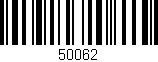 Código de barras (EAN, GTIN, SKU, ISBN): '50062'