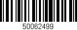 Código de barras (EAN, GTIN, SKU, ISBN): '50062499'